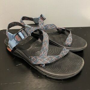 Chaco Women's Zvolv 2 Sports Sandal in Mosaic Cobalt Size 10